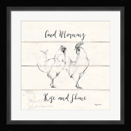 Framed Life at Home I Shiplap Print