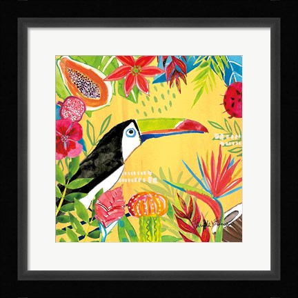 Framed Tutti Frutti VI Print