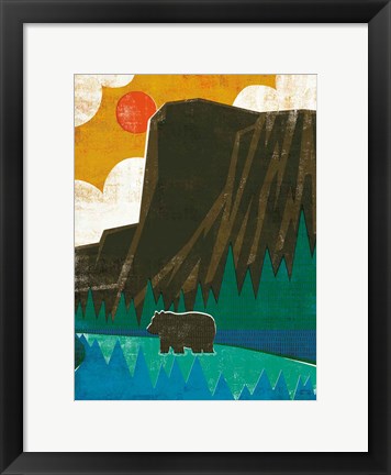 Framed Big Sky IV No Words v2 Print