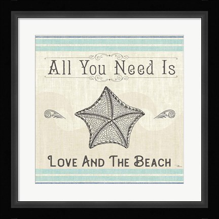 Framed Coastal Farmhouse III Print