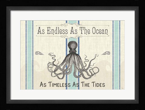 Framed Coastal Farmhouse I Print