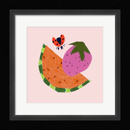 Framed Strawberry Fields II Print