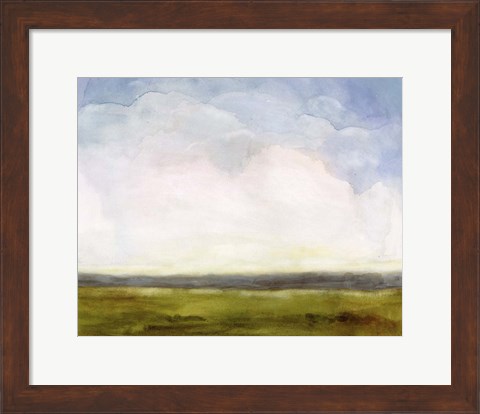 Framed Cumulus Horizon II Print
