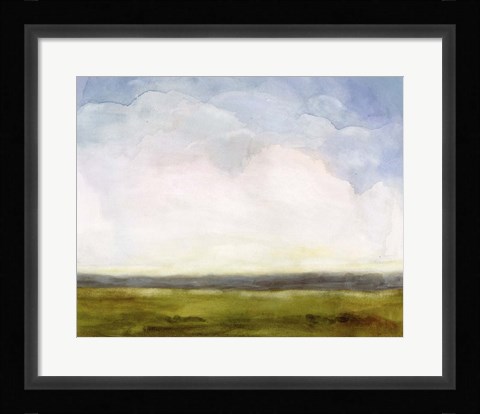 Framed Cumulus Horizon II Print