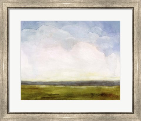 Framed Cumulus Horizon II Print