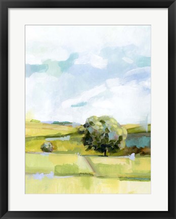 Framed Valley Breeze II Print