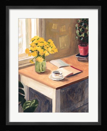 Framed Tabletop I Print