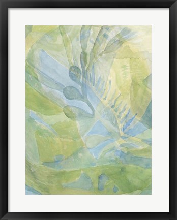 Framed Sea Grass I Print