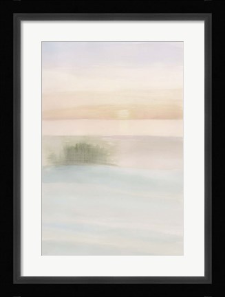 Framed Island Calm II Print