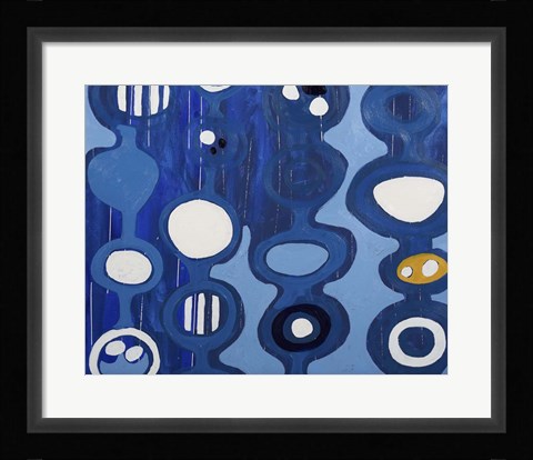 Framed Big Blue II Print