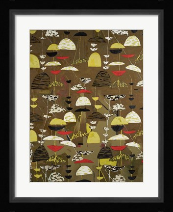 Framed Slate Arrangement I Print