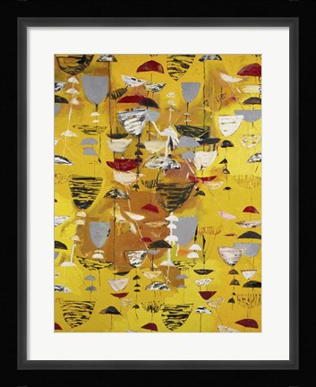 Framed Slate Arrangement II Print