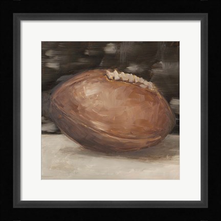 Framed Vintage Leather IV Print