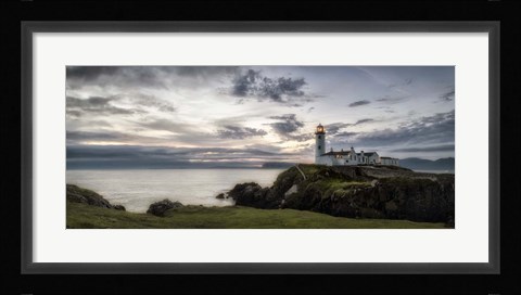Framed Lighthouse Panorama Print