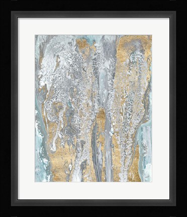 Framed Fjord I Print