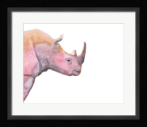 Framed Sunset Safari III Print