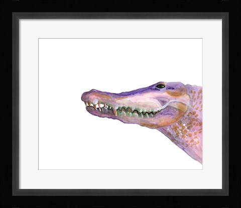 Framed Sunset Safari IV Print