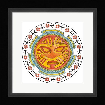 Framed Undersea Luau I Print