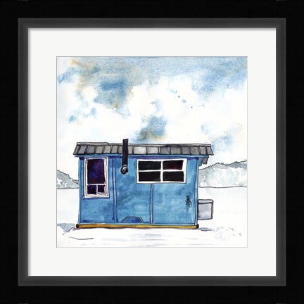 Framed Cabin Scape III Print