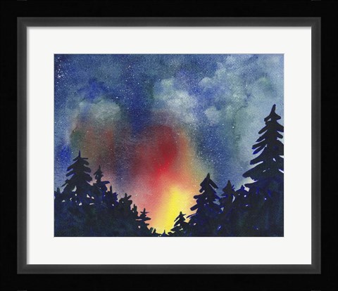 Framed Night Sky IV Print