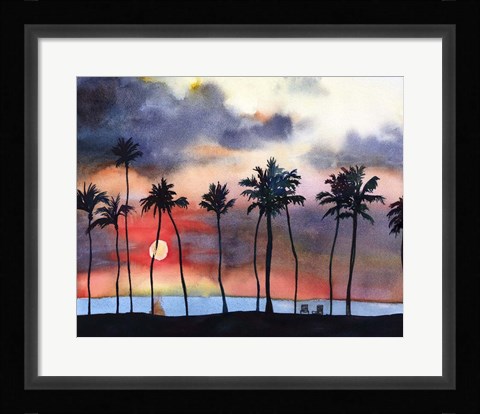 Framed Night Sky V Print