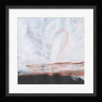 Framed Tundra Sunset I Print