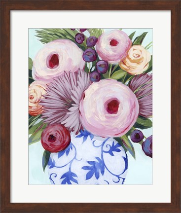 Framed Clarity Blooms I Print