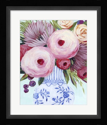 Framed Clarity Blooms II Print