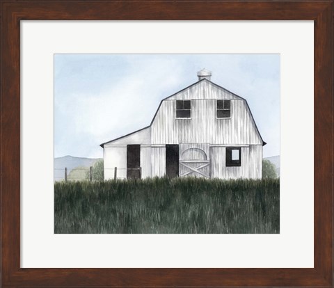 Framed Bygone Barn II Print