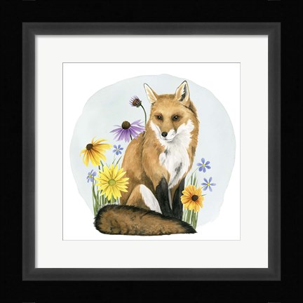 Framed Wild Woodland I Print