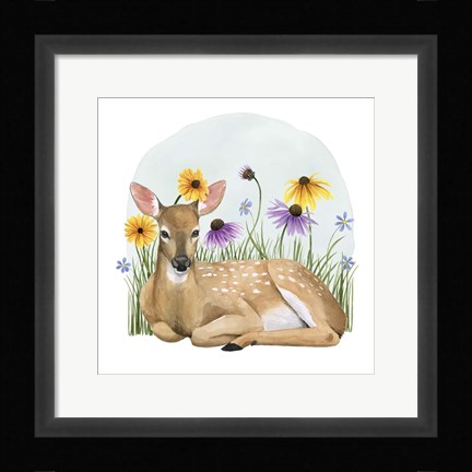 Framed Wild Woodland II Print