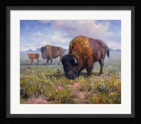 Framed Family Outing Print