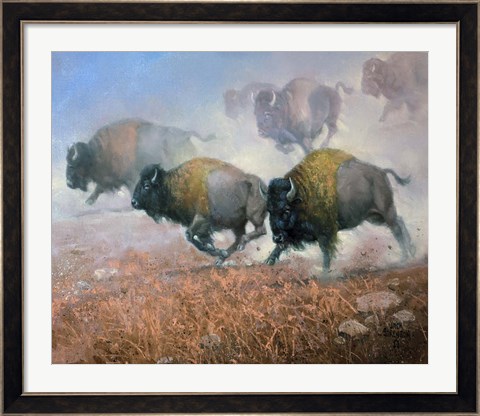 Framed Prairie Thunder Print