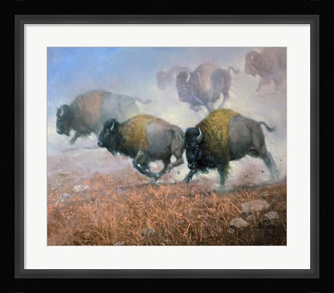 Framed Prairie Thunder Print