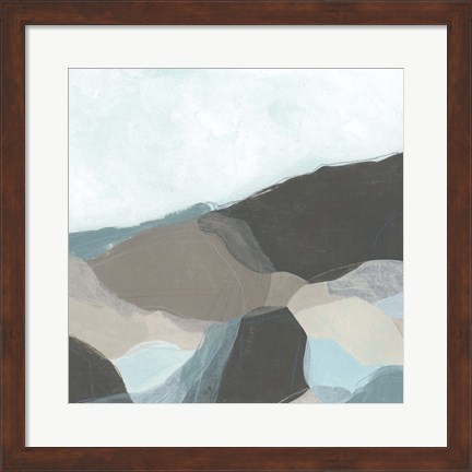 Framed Riverbend Valley II Print