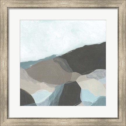 Framed Riverbend Valley II Print