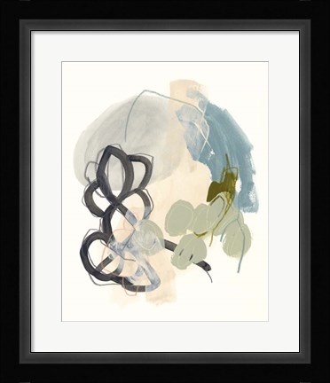 Framed Seed Stitch II Print