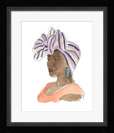 Framed Strong &amp; Beautiful II Print