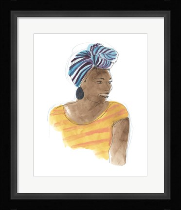 Framed Strong &amp; Beautiful III Print