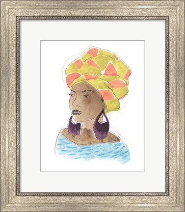Framed Strong &amp; Beautiful IV Print