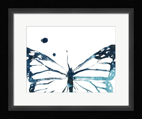 Framed Butterfly Imprint III Print