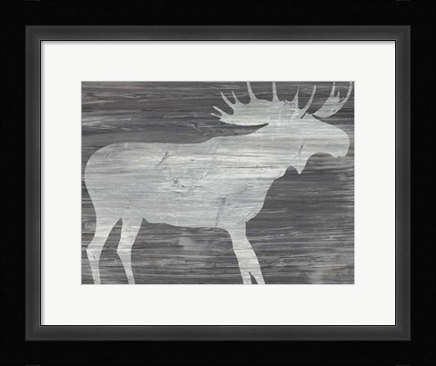 Framed Vintage Plains Animals IV Print