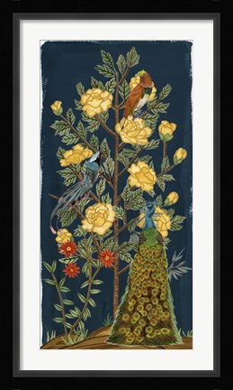 Framed Chinese Peonies II Print