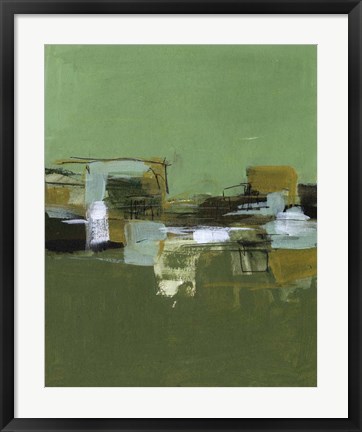 Framed Abstract Village II Print