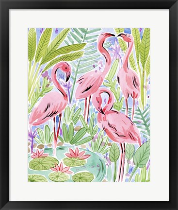 Framed Wild Swimming I Print