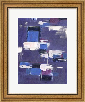Framed Blue Mountains Abstract II Print