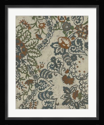 Framed Wood Vine IV Print