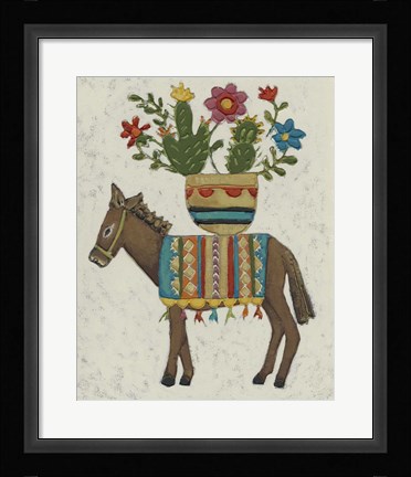 Framed Market Boro II Print