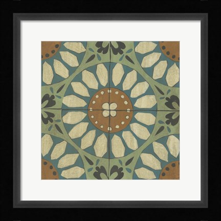 Framed Fraser Tile V Print