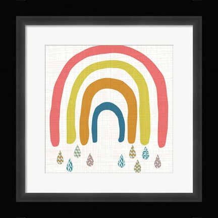 Framed Rainbow Day II Print